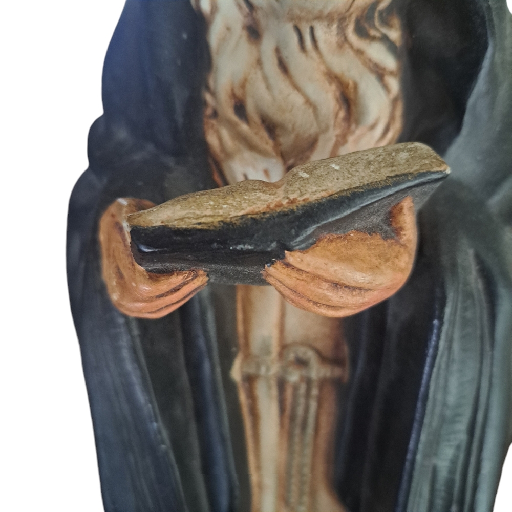 Rabbi Praying/Reading Figurine Yozie Mold Ceramic Vintage - Picture 2 of 14